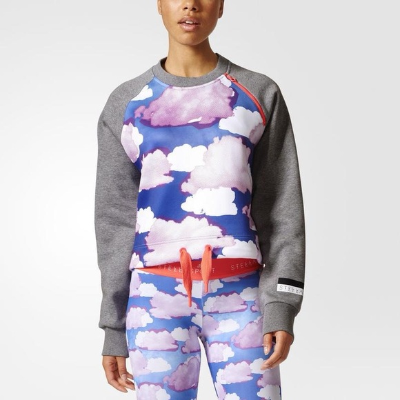 Adidas by Stella McCartney Sweaters - Stella McCartney x Adidas Cloud Crewneck